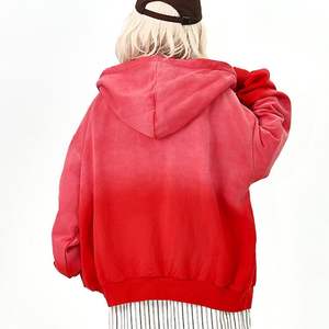 Mens acid wash oversized <b>hoodie</b> casual streetwear gym wear heavy weight pullover <b>hoodie</b> modern winter - Product Image 2