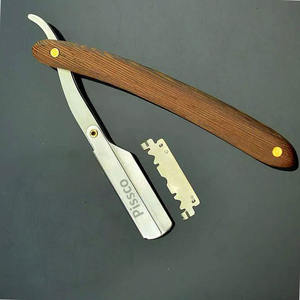 Navaja de Afeitar Recta de Acero Inoxidable, Herramienta de Barbería para Afeitar la Barba y Depilar en Salón - Product Image 6