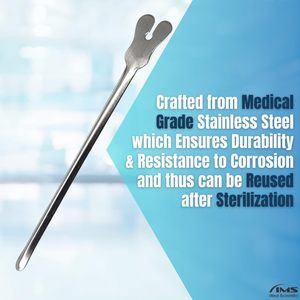 Butterfly Probe Grooved Director Multifunction Lab Dissecting Probe 150mm Stainless Steel <b>Precision</b> <b>Tool</b> for Biology Dissection - Product Image 4
