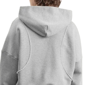 Sudadera con capucha extragrande y holgada para hombre, de forro polar grueso, con hombros caídos, estilo casual urbano, OEM - Product Image 4