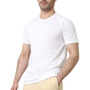 T-shirt pour homme, manches courtes, décontracté, streetwear, haut tendance, doux, respirant, à porter au quotidien, fabrication OEM, personnalisable - Product Image 3