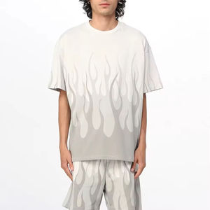 2026 Summer <b>Men's</b> Casual 100% Cotton Lightweight Breathable Two-Piece <b>T</b>-<b>Shirt</b> & <b>Shorts</b> <b>Set</b> - Product Image 4