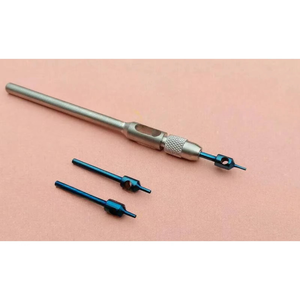 Kit de punch FUE professionnel manuel réutilisable en acier inoxydable allemand pour chirurgie de liposuccion 0,8 mm/0,9 mm/1,0 mm Qualité supérieure CE ISO - Product Image 1