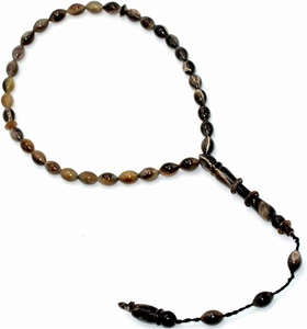 Premium Quality Natural Horn Muslim Prayer <b>Beads</b> Decorative Tassel Handmade Real Touch for Islamic <b>Meditation</b> Wholesale Price - Product Image 2