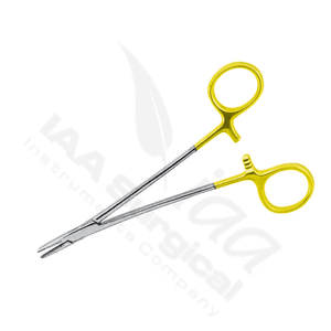 INSTRUMENTOS QUIRÚRGICOS IAA: Portaagujas en Venta / Servicios OEM, Portaagujas de Acero Inoxidable con Bloqueo - Product Image 5