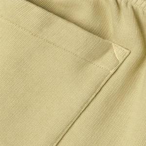 Logo Solid Casual Eco-Friendly Breathable Quick Dry Polyester/Cotton French Terry <b>Tech</b> Fleece Drawstring Closure <b>Shorts</b> Men - Product Image 6