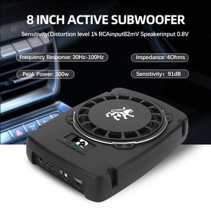 Zeming 8/10 pouces 300W 400W 500W <span class=keywords><strong>Subwoofer</strong></span> mince actif <span class=keywords><strong>Subwoofer</strong></span> <span class=keywords><strong>plat</strong></span> de <span class=keywords><strong>voiture</strong></span> <span class=keywords><strong>Subwoofer</strong></span> sous le siège - Product Image 4