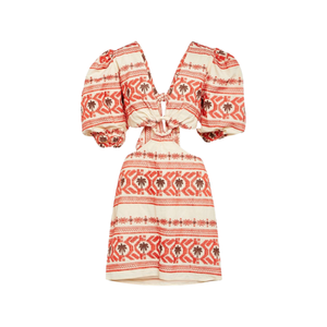 Vestido Informal para Mujer, Estampado Floral, de Algodón, Holgado, para Fiesta, Verano, Primavera, Mini Vestido Transpirable de Manga Larga - Product Image 4