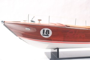 SUPER RIVA ZOOM - Modèle de bateau rapide italien en bois fait main, style nautique, technique de peinture GIA NHIEN CO. LTD SB5912P - Product Image 3