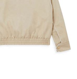 Chaqueta Bomber Personalizada para Hombre de Algodón de Alta Calidad con Estilo Varsity Letterman Ropa Corta Casual Bordado Soporte Mejor Nuevo para - Product Image 6