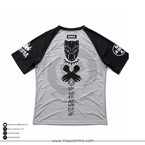 Mawra Martial Arts <b>Custom</b> Sublimated BJJ RashGuard Trending <b>Design</b> Short Sleeve Men No Gi Grappling <b>Compression</b> <b>Shirt</b> For Unisex - Product Image 4
