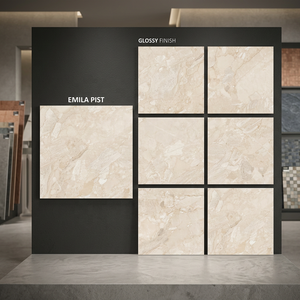 Esprada Gris 800x800mm Porcelana 80x80cm Cerámica Azulejos Mármol brillante Camerún - Product Image 3