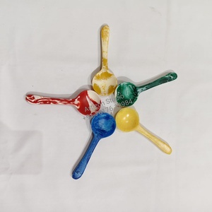 Eco-Friendly Resin <b>Salad</b> <b>Spoon</b> & Fork Food Safe Long Handle Servers for Home Hotel Buffet and Restaurant Use - Product Image 2