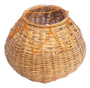 Colorful Vibrant Woven Rattan Eco-Friendly Luxury Storage <b>Baskets</b> with Hanging Handles for Hotel Use - Product Image 5