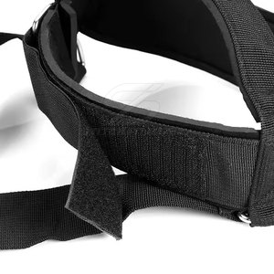 Arnés de cabeza para entrenamiento de cuello con almohadilla suave y correa de ajuste fácil para levantamiento de pesas, equipo de gimnasio para entrenamiento de fuerza, para uso diario - Product Image 3