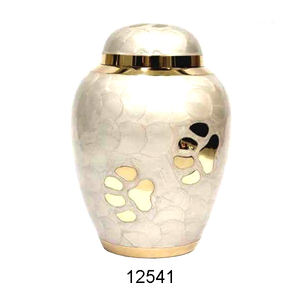 Urne funéraire pour animaux de compagnie en aluminium, gravée, finition rose nacré, 6 pouces, pour exposition commémorative en hommage au compagnon fidèle - Product Image 4