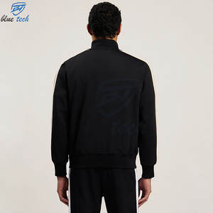 Conjunto Deportivo para Hombre con Logotipo Personalizado, Chaqueta con Cierre Completo y Pantalones, Ropa Deportiva Informal para Gimnasio y Entrenamiento - Product Image 2