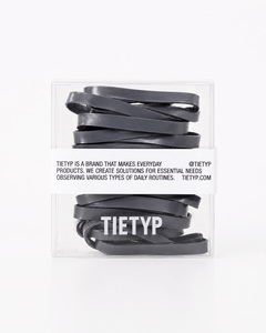 ยางรัดผม TIETYP สีพื้น เรียบง่าย ทันสมัย ใช้ได้ทุกวัน สำหรับผู้หญิง บรรจุกล่อง ผลิตในเกาหลี - Product Image 1