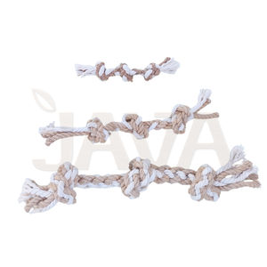 Juguete Masticable para Perros de Yute y Algodón, Ecológico, Duradero, para Limpieza Dental, Marca A M Chew Toys - Product Image 3