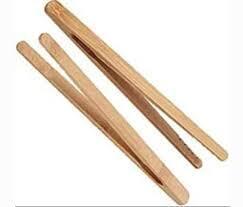 Pinzas para Alimentos de Madera de Acacia de Primera Calidad, Pinzas para Cocina, Barbacoa y Servir, Color Natural, a Precio Económico - Product Image 2