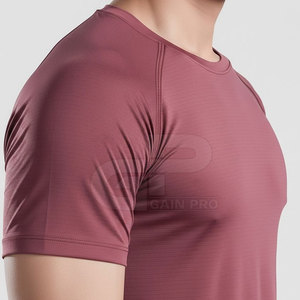 Camisetas Deportivas para Hombre, Transpirables, de Tela Elástica, para Gimnasio, Fitness, Running y Entrenamiento - Product Image 5