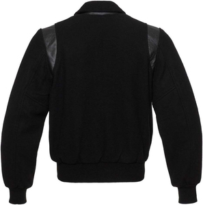 Veste universitaire pour homme la plus vendue, nouveau style, 100 % laine, haute qualité, personnalisée, hiver, décontractée, coupe-vent, grande taille, brodée - Product Image 2