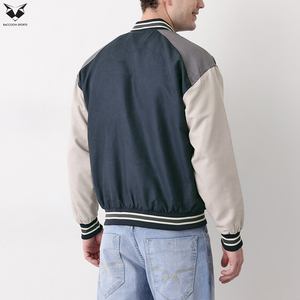 Latest Style Wool Make Your Own High Quality Best Selling Casual Wear Soft Touch Fabric Men Out Door Wear Varsity Jacket - Product Image 2