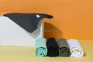 Haute qualité à la mode lâche 99.9% coton 220g à manches courtes en gros personnalisé décontracté sport à manches courtes - Product Image 3