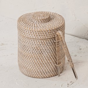 Boîte à couvercle en rotin pour le stockage de glace, petites glacières, design tressé à la main, panier refroidisseur de boissons - Product Image 5