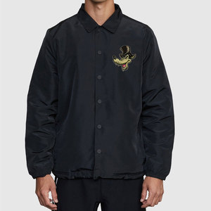 เสื้อแจ็คเก็ตบอมเบอร์ผ้าแคนวาสสำหรับผู้ชาย แบรนด์เนม ผลิตตามสั่ง OEM/ODM สไตล์ไฮสตรีท สำหรับฤดูใบไม้ผลิ ฤดูหนาว เหมาะสำหรับทำงาน ล่าสัตว์ มีฮู้ด ระบายอากาศได้ดี กันน้ำ - Product Image 4