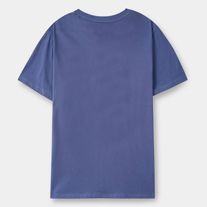 Camiseta de Hombre de Color Sólido con Diseño Gráfico, Estilo Minimalista, Ropa Casual Urbana, Felpa de Algodón de 250g, Manga Corta, Suministro OEM - Product Image 3