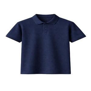 Custom Logo Men's Casual Polo <b>TShirt</b>: 65% Cotton 35% <b>Polyester</b> High-Quality Solid Blank Polo Breathable Short Sleeve Embroidered - Product Image 3