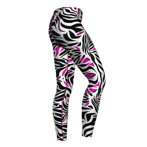 Nuevos Leggings Casuales de Cintura Media para Mujer 2025, de Alta Calidad, Sublimados, Servicio OEM, Pantalones Deportivos de Algodón/Fibra de Bambú para Adultos - Product Image 1