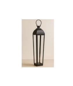 <b>Black</b> Antique Finished Iron Metal Wire Candle <b>Lantern</b> Handmade Eco-Friendly Home Decoration for Christmas Easter - Product Image 1