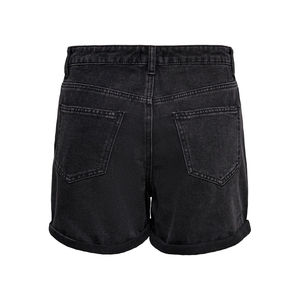 Shorts de Mujer de Cintura Media, Color Sólido, Corte Regular, Cintura Elástica, Estilo Deportivo, Spandex/Poliéster, Secado Rápido, Transpirables, Tejido de Punto - Product Image 2