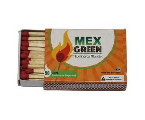 Safety Light Wood Firestarters Custom Colorful Match Head Paper and Wax Material <b>Stick</b> with Cardboard Printed Logo Effect - Product Image 3