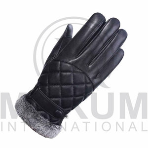 Mens Luxury Winter Cold Weather Warm Genuine Leather Dress <b>Gloves</b> Driving <b>Gloves</b> for Men Women <b>Wool</b>/Cashmere Work <b>Gloves</b> - Product Image 5