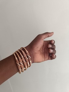Unisex Elegant Handcrafted <b>Copper</b> Brass <b>Bangle</b> Premium Quality Handmade Fashion Jewelry Jewelry Findings - Product Image 2