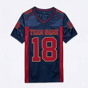 เสื้อฟุตบอลพิมพ์ลายระบายอากาศสำหรับผู้ชาย-Adam Sandler Mean Machine Longest Yard Paul Crewe สีดำ ไซส์ 18 S-XXXL โพลีเอสเตอร์ 100% - Product Image 1