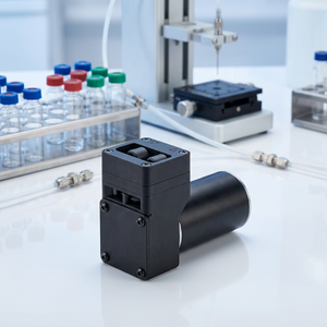 Silent Oil-less BLDC 24V Diaphragm DC-6.5SPC-BL 550 mmHg 6.5 LPM PWM speed control for laboratory sampling systems - Product Image 4