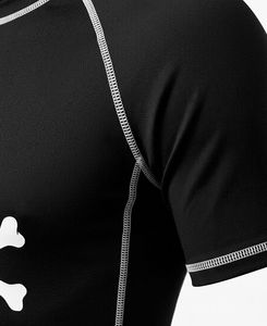 NOUVEAU 2026 LUXE ENTERPRISES T-SHIRT RASHGUARD 100% SPANDEX & COTON VÊTEMENTS POUR HOMMES HÉMENDEUX MANCHES COURTES HAUTE QUALITÉ LOGO PERSONNALISÉ - Product Image 2