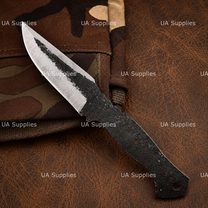Custom 10095 High Carbon Steel Clip Point 0.5mm Thickness Blank Blade Hunting Knife OEM ODM Factory Direct Wholesale Knife - Product Image 4