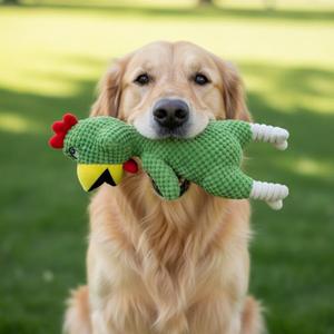 Yommy Furry Friends PolliFun Set di Giocattoli Interattivi per Animali Domestici con Suono 3617 cm, Morbida Bambola di Peluche per Cani e Gatti - Product Image 3