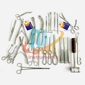 ชุดเครื่องมือศัลยกรรมกระดูกและข้อคุณภาพสูง ทำจากสแตนเลส 25 ชิ้น ได้รับการรับรองมาตรฐาน CE และ ISO สามารถนึ่งฆ่าเชื้อและนำกลับมาใช้ใหม่ได้ - Product Image 2