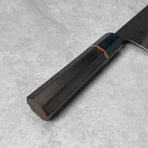 Handmade Eco-Friendly Chef Santoku <b>Knife</b> Carbon Steel <b>Sharp</b> Forged 3.0mm Thickness Wood Handle 8-9.9in Blade Length Ambidextrous - Product Image 4