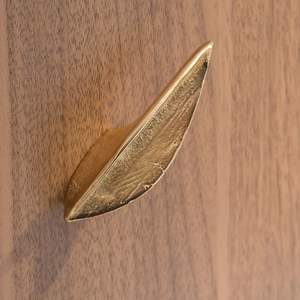 Perillas Decorativas Hechas a Mano de Latón Antiguo, Perillas de Latón Vintage para Gabinetes, Perillas de Latón de Lujo para Cajones y Muebles - Product Image 5