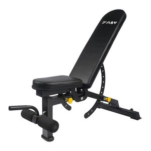 Adjustable <b>Foldable</b> Workout <b>Bench</b> with Barbell Incline Decline Utility for Barbell Training - Product Image 1