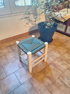 Heavy duty wooden <b>stool</b> solid wood seating <b>stool</b> for home kitchen <b>workshop</b> and outdoor use - Product Image 2