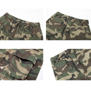 Pantalones Cortos Cargo Personalizables para Hombre, Diseño Sólido, Casuales, de Secado Rápido, Transpirables, Cómodos, de Material Suave, con Cierre de Cremallera - Product Image 2