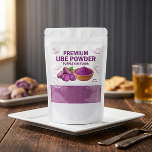 Polvo de Raíz de Ube Natural Liofilizado, Harina de Ñame Morado, Sabor Dulce, a Granel 1kg, Ingrediente para Panadería - Product Image 3